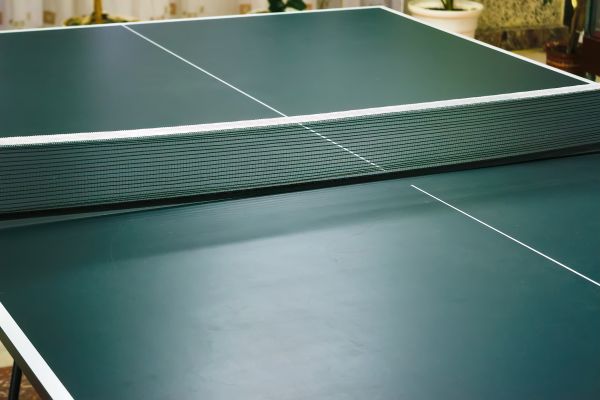 Ping Pong Table Assembly in Garland
