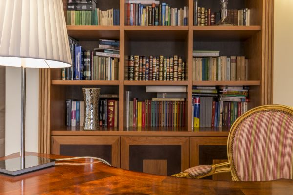 Bookcase Assembly in Garland