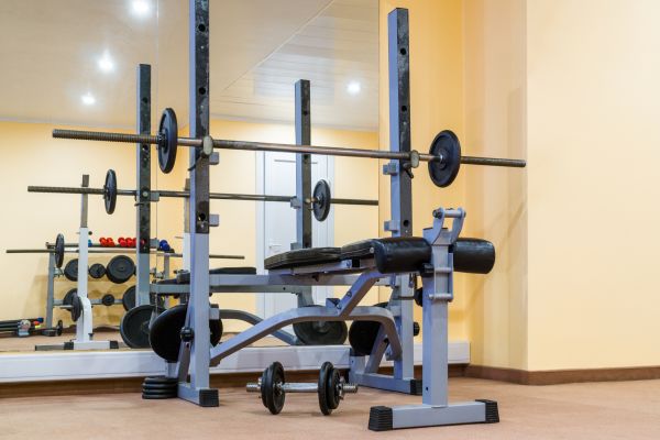 Weight Bench Assembly in Garland