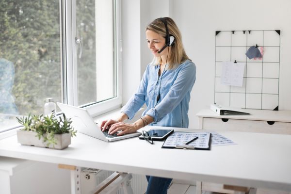 Standing Desk Assembly in Garland