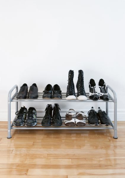 Shoe Rack Assembly in Garland